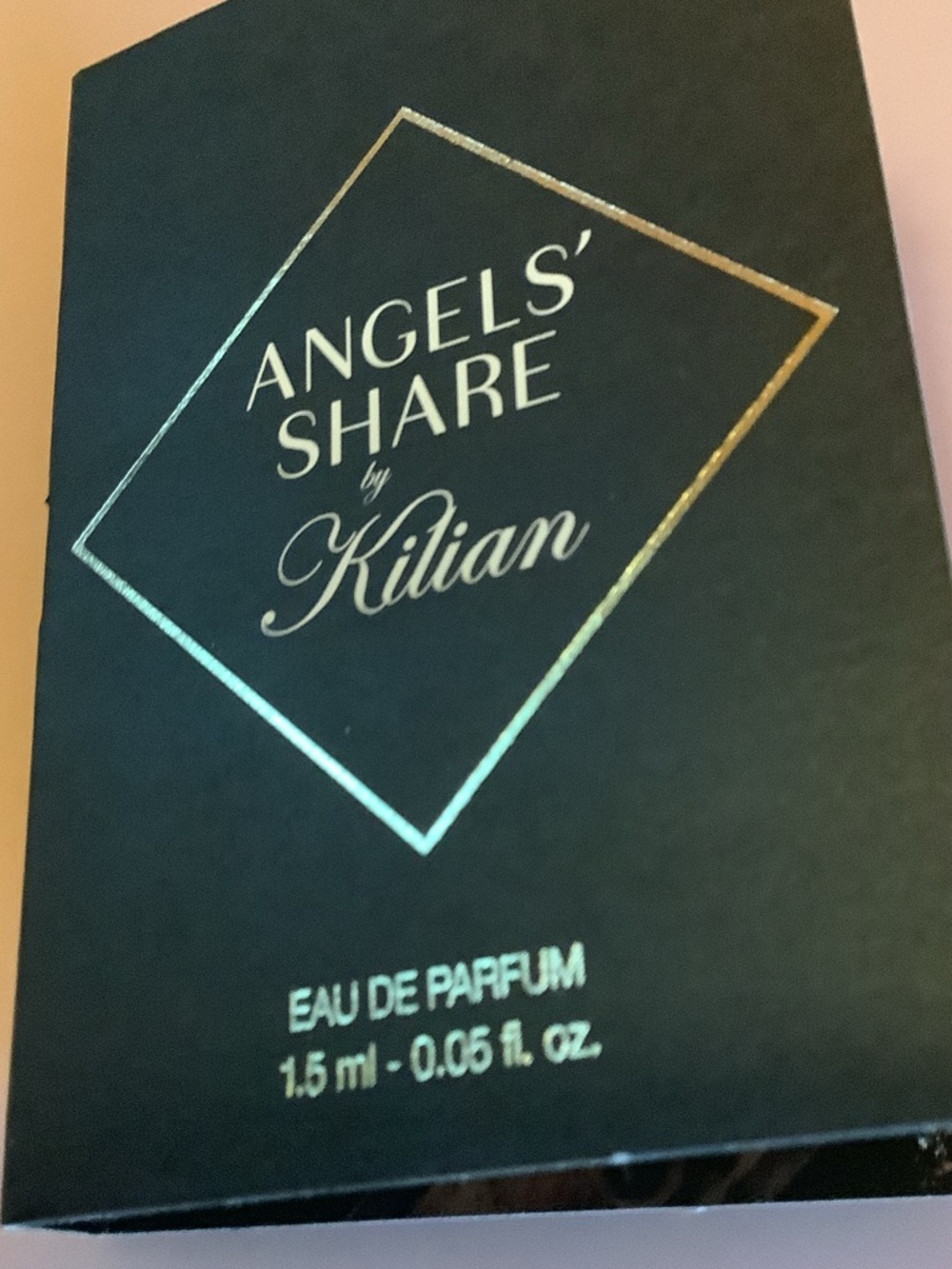 Kilian Angels' Share Eyeshadow - Deep Teal / Gold Accents sample